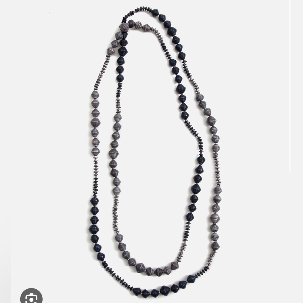 Noonday Collection Monochrome Rope Necklace - Picture 3 of 3